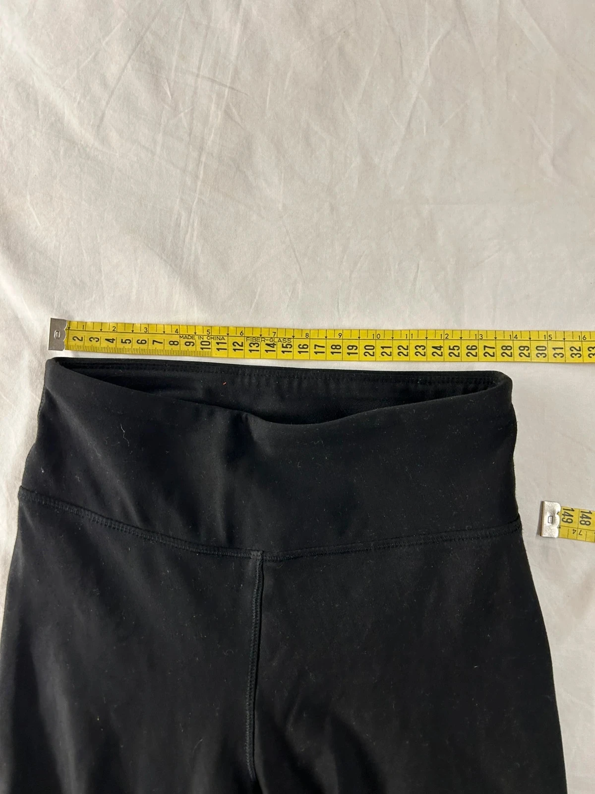 Vintage black short leggings – photo 2